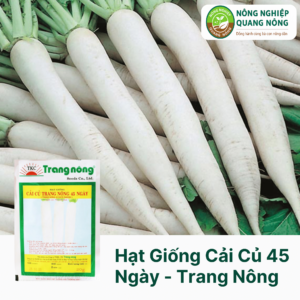 Hạt Giống Cải Củ 45 Ngày - Trang Nông